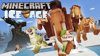 Exploring the SECRETS of ICE AGE in Minecraft