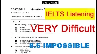 IELTS Listening Actual Test 21 February 2018 BAND 8.5 Difficult