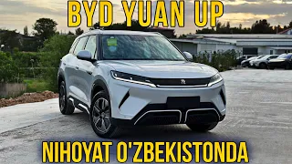 BYD Yuan UP O’zbekistonda.  KIA Sonet va Tracker o’rniga ajoyib elektromobil. To’liq Uzbekcha abzor