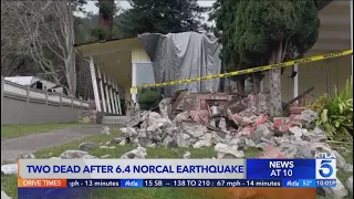 2 dead, 11 injured after 6.4 magnitude earthquake hits Northern California