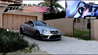 Mercedes-Benz C63 AMG Black Series | Sunset drive | Forza Horizon 5 - Fanatec CSL DD Gameplay