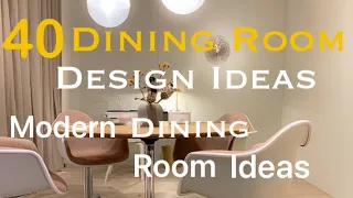 40 Dining Room Design Ideas | Dining Room Decorating Ideas