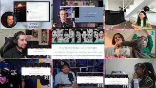 Twice -'REWIND' Lyrics Reaction Mashup