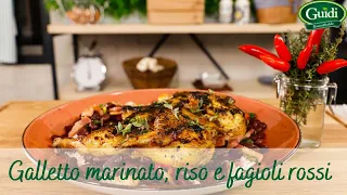 Galletto marinato, riso e fagioli rossi | Casa Guidi | Società Agricola Guidi di Roncofreddo