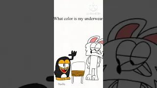 What color is my underwear (Animation Meme) #shorts