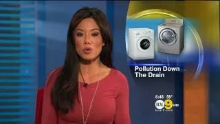 Sharon Tay 2011/10/27 8PM KCAL9 HD; Tight short pink dress