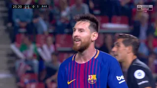 Lionel Messi vs Girona (Away) 2017-18 English Commentary HD 720p