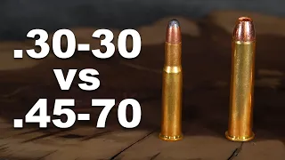BEST Lever Action Cartridge - .30-30 vs .45-70