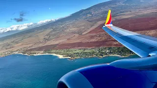 [4K] – Full Flight – Southwest Airlines – Boeing 737-8 Max – OGG-HNL – N8732S – WN1033 – IFS Ep. 659