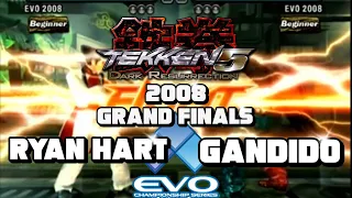 EVO 2008 Tekken 5 DR Grand Finals - Live Audio version