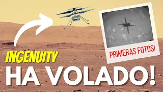 INGENUITY ya vuela en MARTE!! | Resumen y primeras imágenes del helicóptero de la NASA