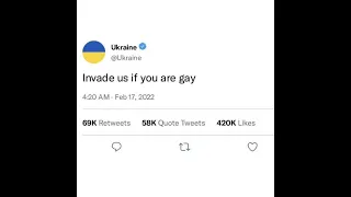 ukraine twitter making memes on russia compilation