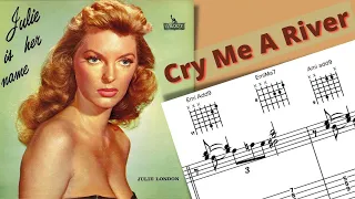 Barney Kessel & Julie London - Cry Me A River - Gill&Jazz Transcription