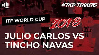 Julio Carlos vs Tincho Navas | ITF Taekwon-Do World Cup 2018