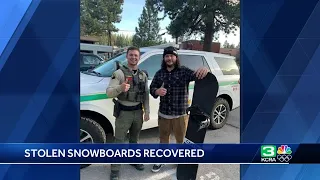 Snowboards stolen from Boreal Resort are recovered