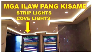 ILAW PANG KISAME STRIP LIGHTS AT COVE LIGHTS MAGKANO