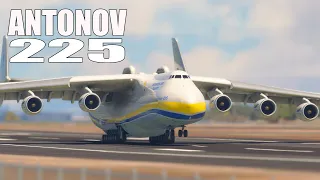 Impossible Landing ANTONOV AN 225 MRIYA at Oakland Airport MSFS2020