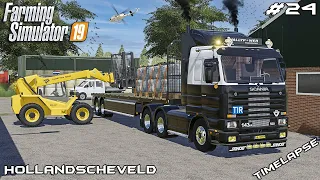 New TRUCK & selling ANIMAL products | Animals on Hollandscheveld | Farming Simulator 19 | Episode 24