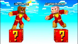 Shazam Lucky Blocks In Minecraft Skywars