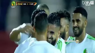 Algérie vs Lesotho 6 0 tous les buts Algeria 2016 ملخص واهداف كاملة