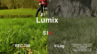 TEST Lumix S1H V-log vers V-709 conversion 3D-LUT