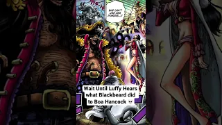 Blackbeard vs Boa Hancock #onepiece #onepiece1059 #boahancock #blackbeard