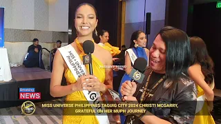 MUPH Taguig City 2024 Christi McGarry's interview during Villa Medica Philippines x MUPH