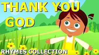 Thank You God Nursery Rhyme | Nursery Rhyme for Kids | Twinkle TV
