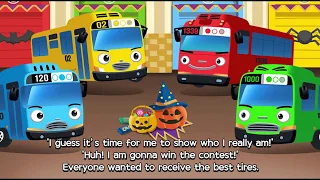 Tayo scary halloween bus! l Story Book l Learn Street Vehicles l Tayo the Little Bus