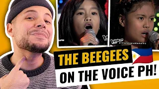 Echo - Too much heaven, Giedie - Power of love | The Voice Kids Philippines Blind Audition REACTION