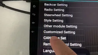 evendroy (FYT) CANBUS settings