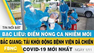 Tin tức Covid-19 mới nhất hôm nay 1/11 | Dich Virus Corona Việt Nam hôm nay | FBNC