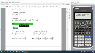 Bijeli Casio fx – 991 EX CLASSWIZ tutorial za maturu