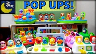 LOTS of POP UP TOYS! Thomas & Friends, Sesame Street Singing Pop Up Pals Yo Gabba Gabba Mickey +MORE