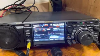 Short QSO with KB0FJB on 40 Meters Yaesu FTdx10 Elecraft KPA-500 KAT-500