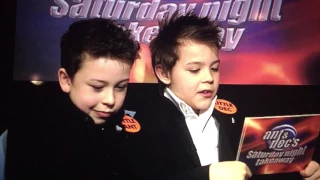 Little Ant and Dec interview big Ant and Dec