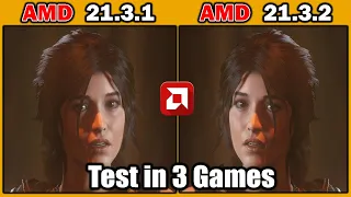 AMD Driver (21.3.1) vs (21.3.2) Test in 3 Games RX 480 in 2021 |1080p