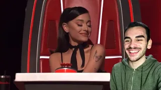 Ariana Grande Best Moments on The Voice | Reaction