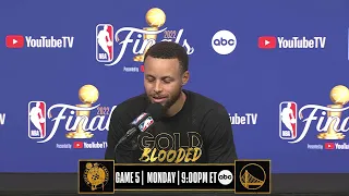 LIVE: Warriors Game 5 Media Availability | #NBAFinals presented by YouTube TV