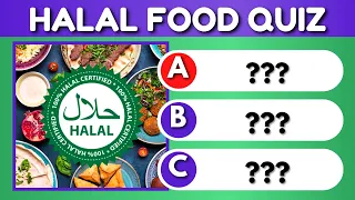Halal Food Quiz | Islam Quiz (no music)