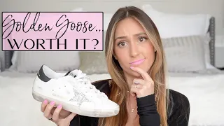 GOLDEN GOOSE REVIEW//Are they really worth it? how to tie laces, P448 comparison, sizing