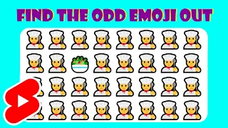 Find The Odd Emoji Out In 3 Seconds || Test Your Eyes || Emoji Quiz # 13 || #shorts