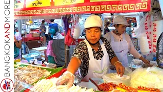 Amazing NIGHT MARKET Street Food In BANGKOK THAILAND