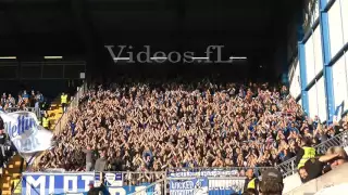 Arminia Bielefeld - VfL Bochum 22.9.2015 Gästeblock rockt die Alm!