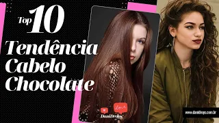 Tendência Cabelo Chocolate 2022 – Veja como usar, Dicas e 23 inspirações para mudar o visual