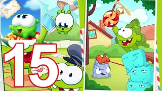 Cut the Rope Remastere‪d - Friends Cards Level  1 - 9 Gameplay Walkthrough Part 15 (iOS)