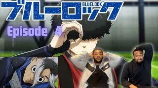 FOOTBALL FANS REACT TO BLUELOCK  (ブルーロック)  FOR THE FIRST TIME EPISODE 4!!!