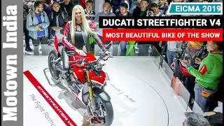 EICMA 2019 Part 10 | Ducati Streetfighter V4 voted the 'Most Beautiful'