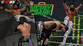 WWE 2K23: Seth Rollins vs Finn Balor | Money in the Bank 2023 Prediction Highlights