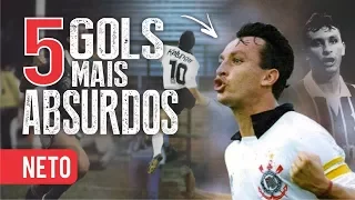 Os 5 GOLS mais ABSURDOS de NETO